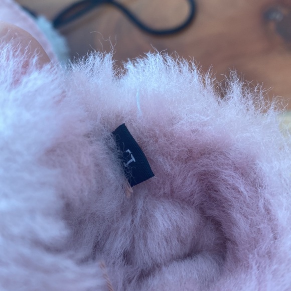 Kids panda sheepskin mitts - Picture 6 of 9